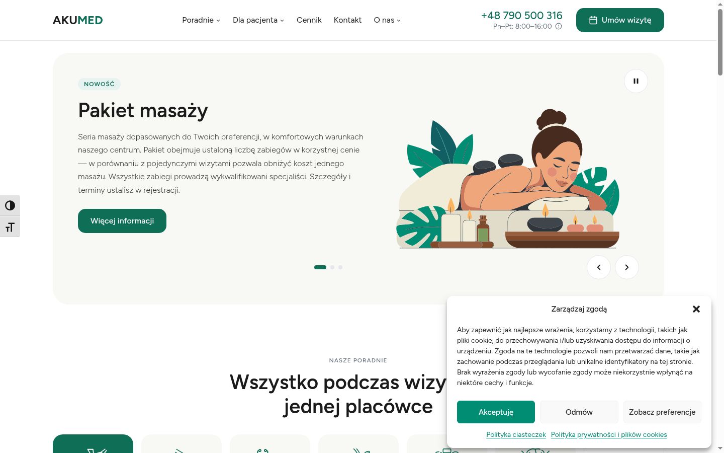 Snímek obrazovky baneru souhlasu zobrazeného před jakoukoli interakcí
