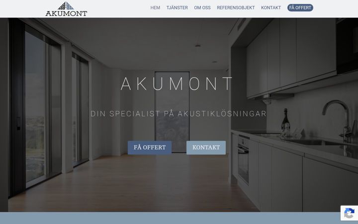 Screenshot of akumont.se