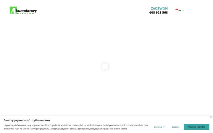 Screenshot of akumulator.rzeszow.pl