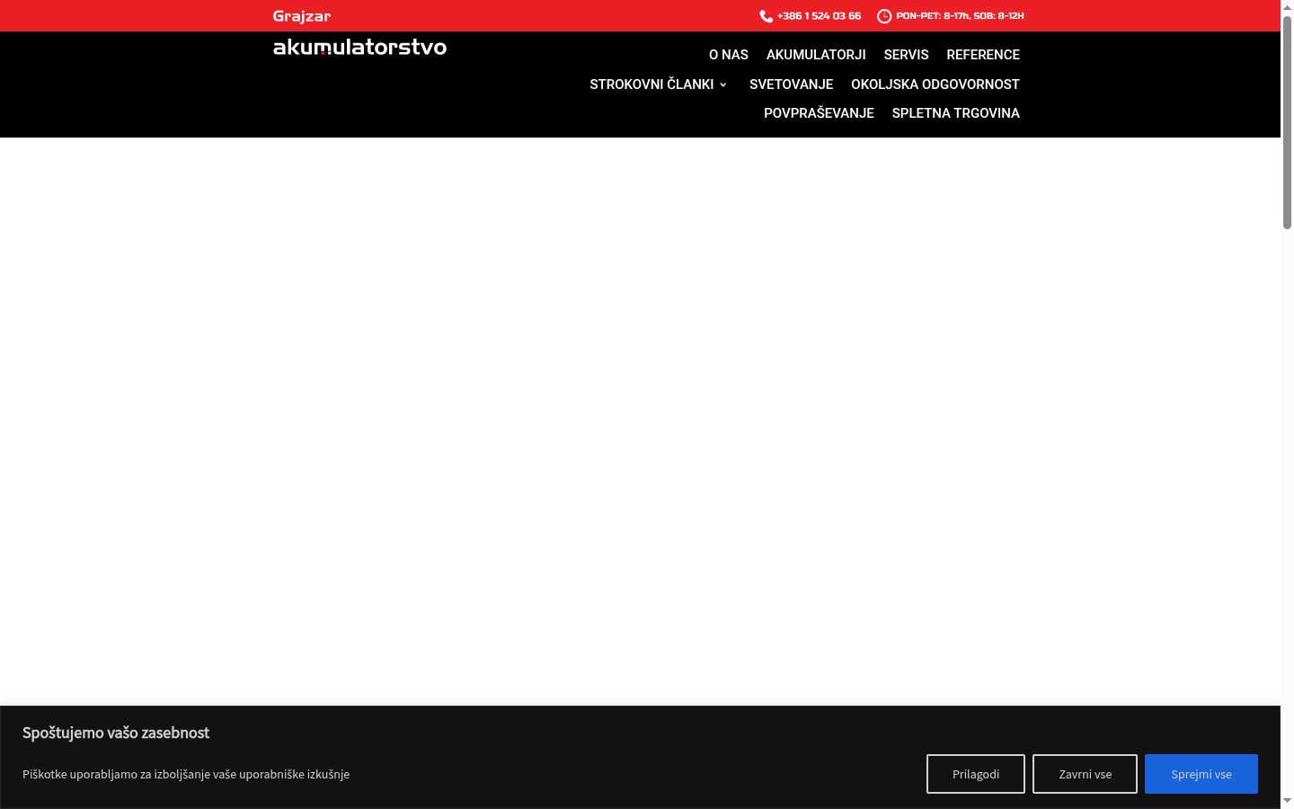Snímka obrazovky banera súhlasu zobrazeného pred akoukoľvek interakciou