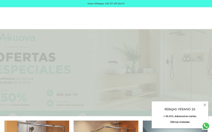 Screenshot of akuova.com
