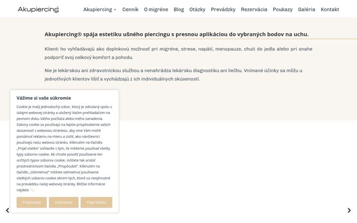 Screenshot of akupiercing.sk