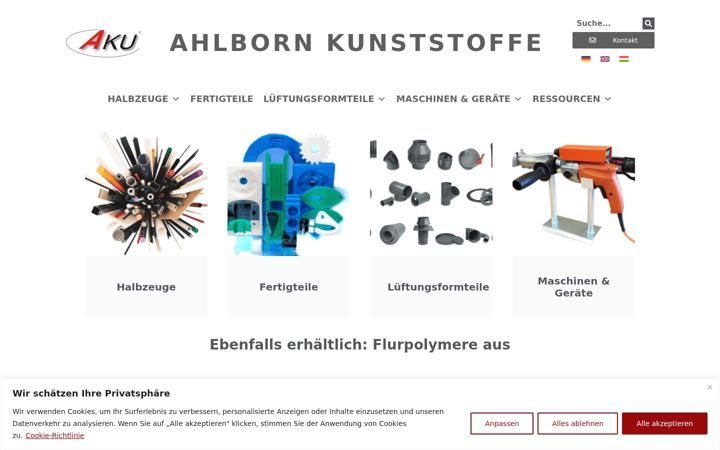 Skjermbilde av akuplastics.com