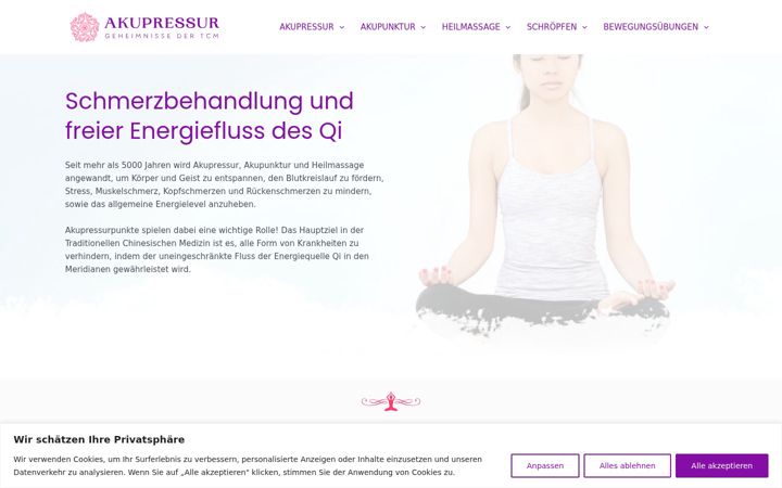 Screenshot of akupressur-punkte.de
