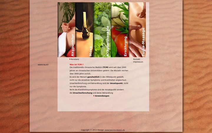 Screenshot of akupunktur-blust.de