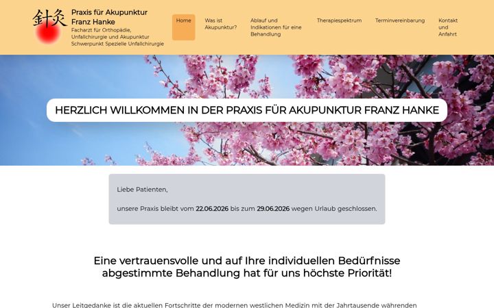 Screenshot of akupunktur-franz-hanke.de