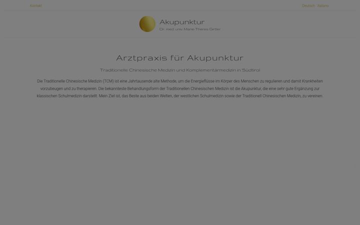 Screenshot of akupunktur-girtler.it