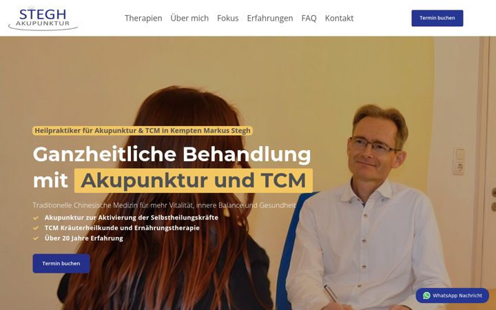 Screenshot of akupunktur-kempten.de