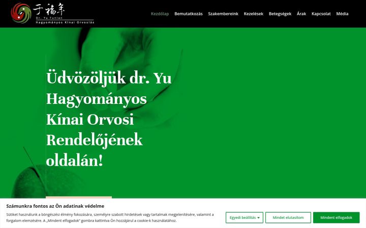 Screenshot of akupunktura-prof.hu