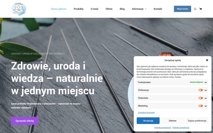 Screenshot of akupunkturagrzonkowska.pl