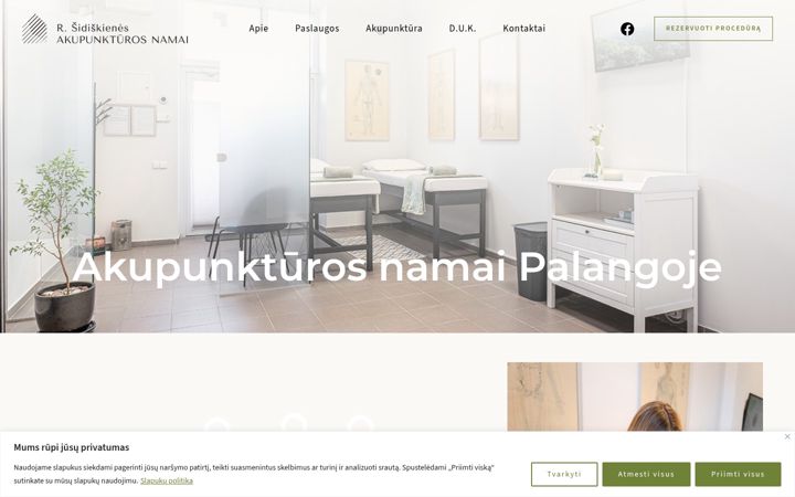 Screenshot of akupunkturosnamai.lt