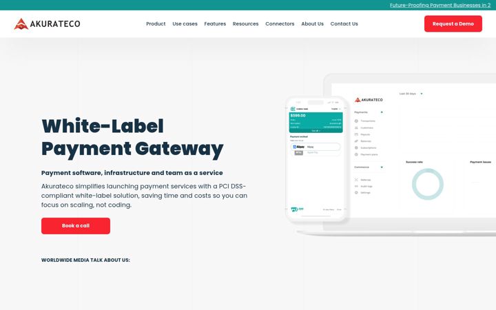 Screenshot of akurateco.com