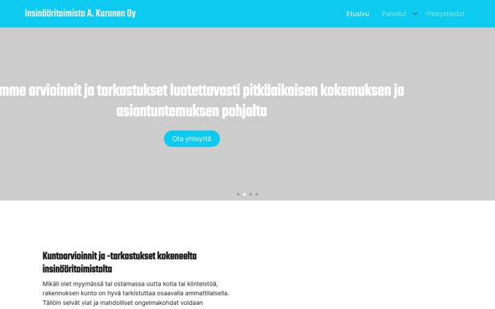 Screenshot of akuronenoy.com