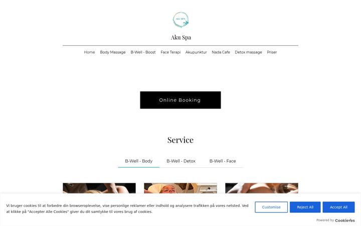Ekrano kopija akuspa.com