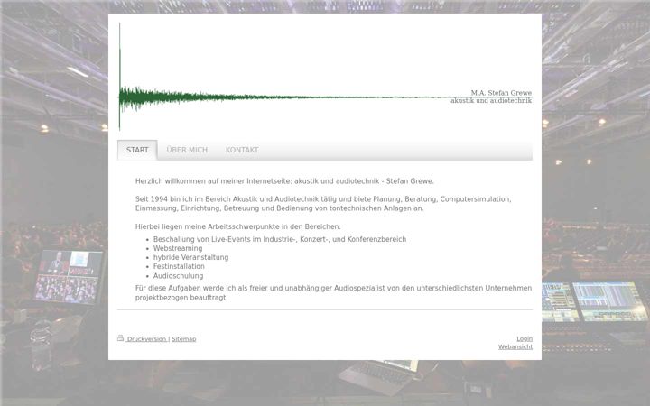 Kuvakaappaus sivustosta akustik-audiotechnik.de