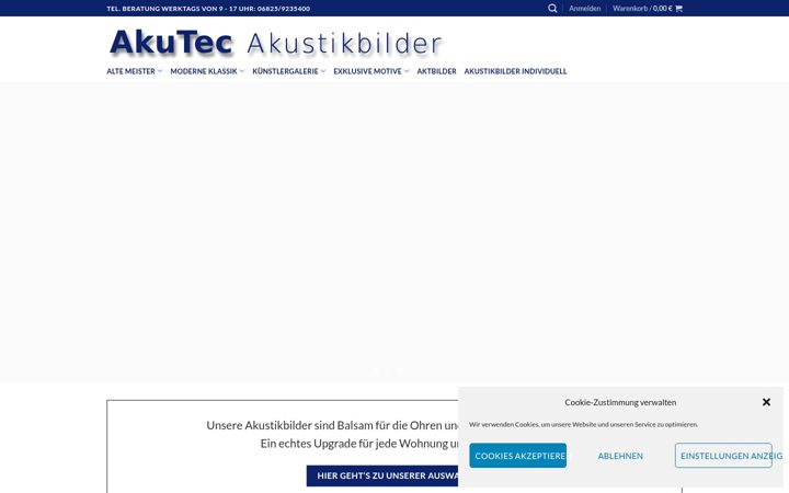 Ekrano kopija akustik-bilder.com