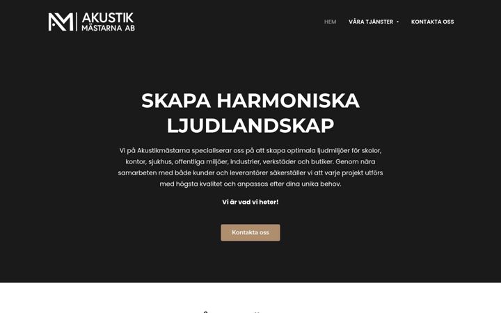 Screenshot of akustik-mastarna.se