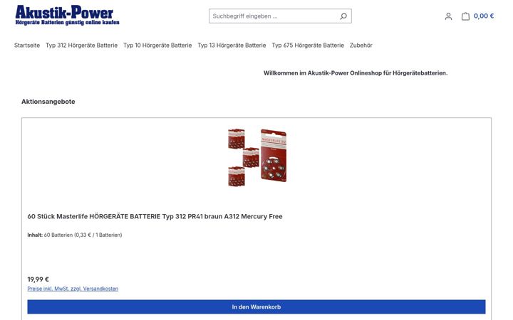 Screenshot of akustik-power.de