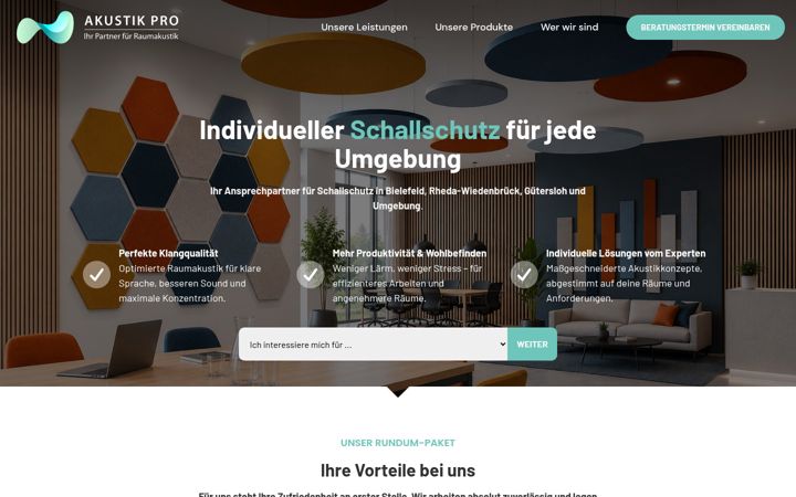 Screenshot of akustik-pro.com