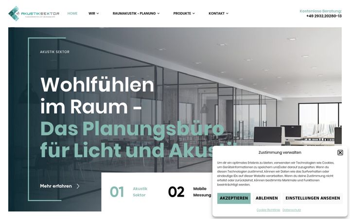 Screenshot of akustik-sektor.de