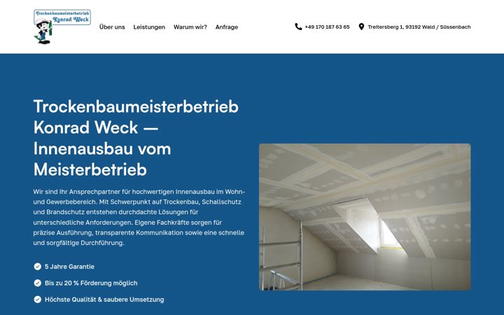 Screenshot of akustik-weck.de