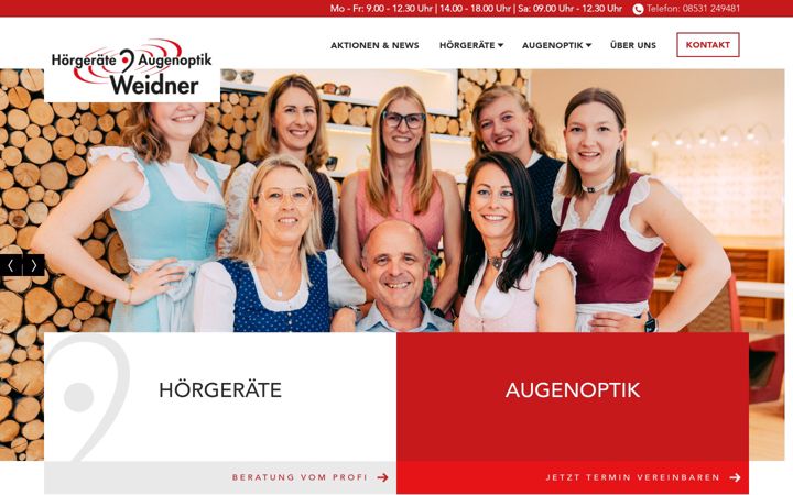 Screenshot of akustik-weidner.de