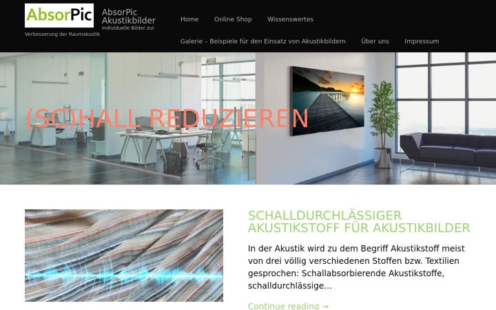 Screenshot of akustikbilder.info
