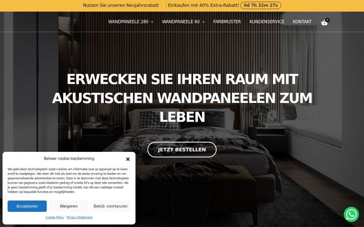 Képernyőkép: akustikpaneeleshop.de