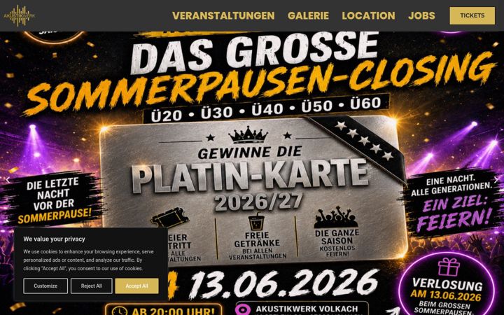 Screenshot of akustikwerk-volkach.de