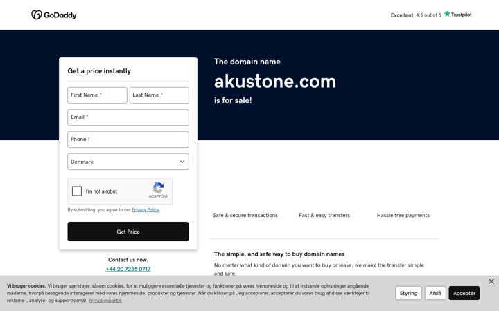 Screenshot of akustone.com