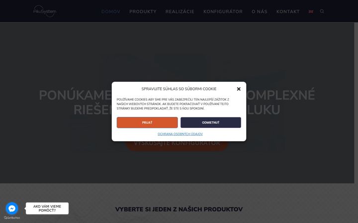 Screenshot του akusystem.sk