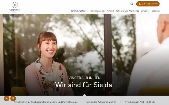 Screenshot of akutklinik.de