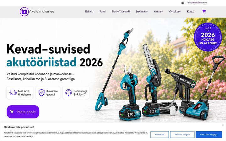 Ekrano kopija akutolmukas.ee