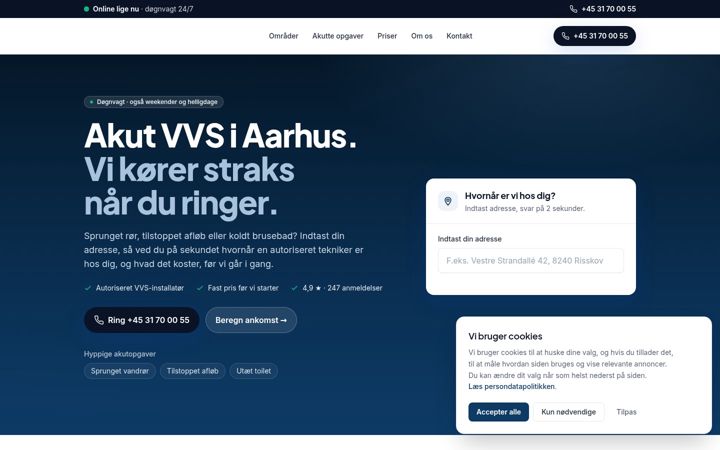Screenshot of akutvvs.nu