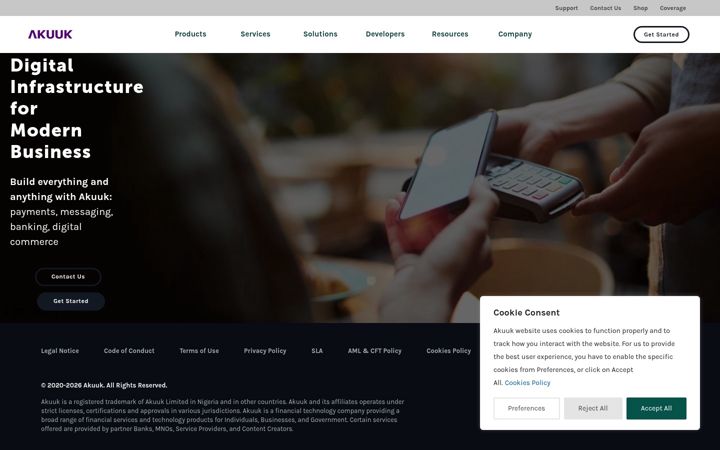 Screenshot of akuuk.com