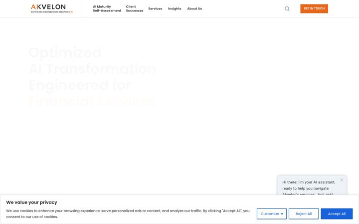 Captura de ecrã de akvelon.com