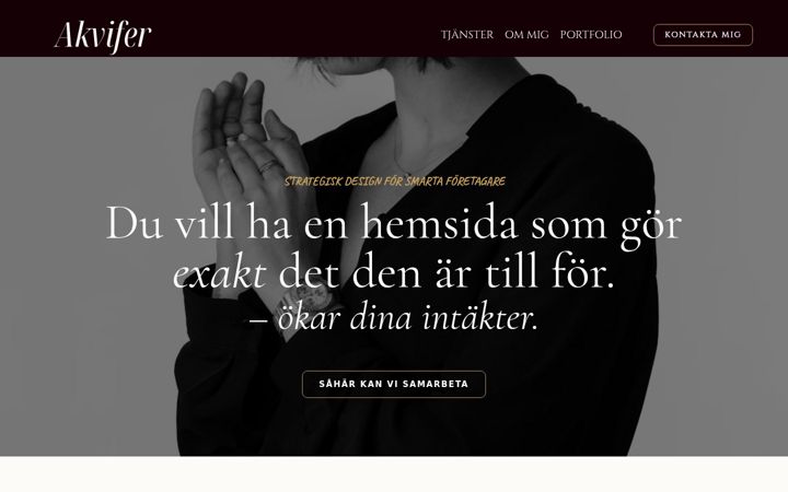 Screenshot of akvifer.ax