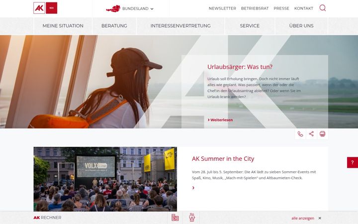 Screenshot ta' akwien.at