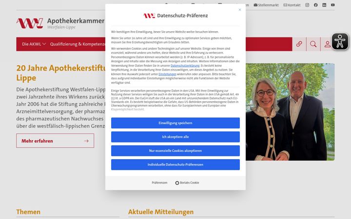 Screenshot of akwl.de