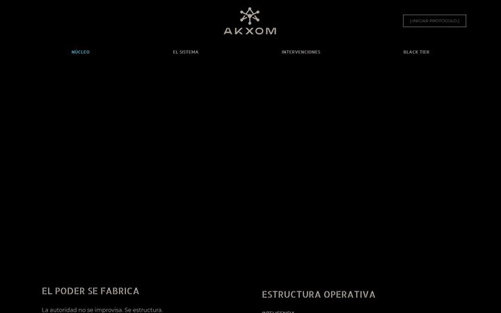 Screenshot of akxom.es