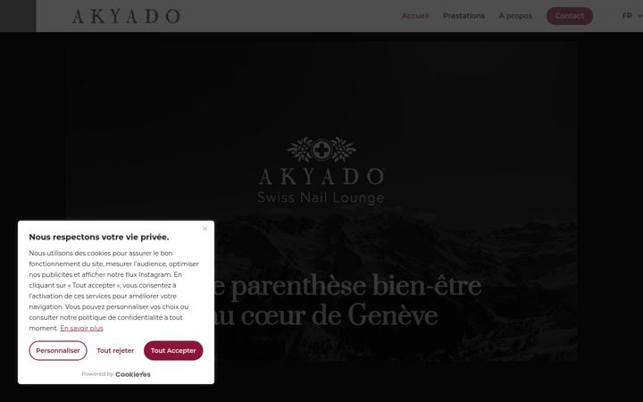 Screenshot ta' akyado-geneve.ch