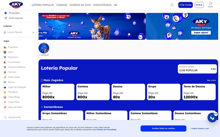 Screenshot of akyloterias.com