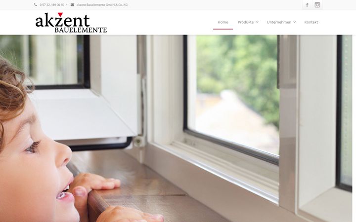 Screenshot von akzent-bauelemente.de