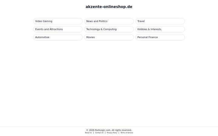 Screenshot of akzente-onlineshop.de