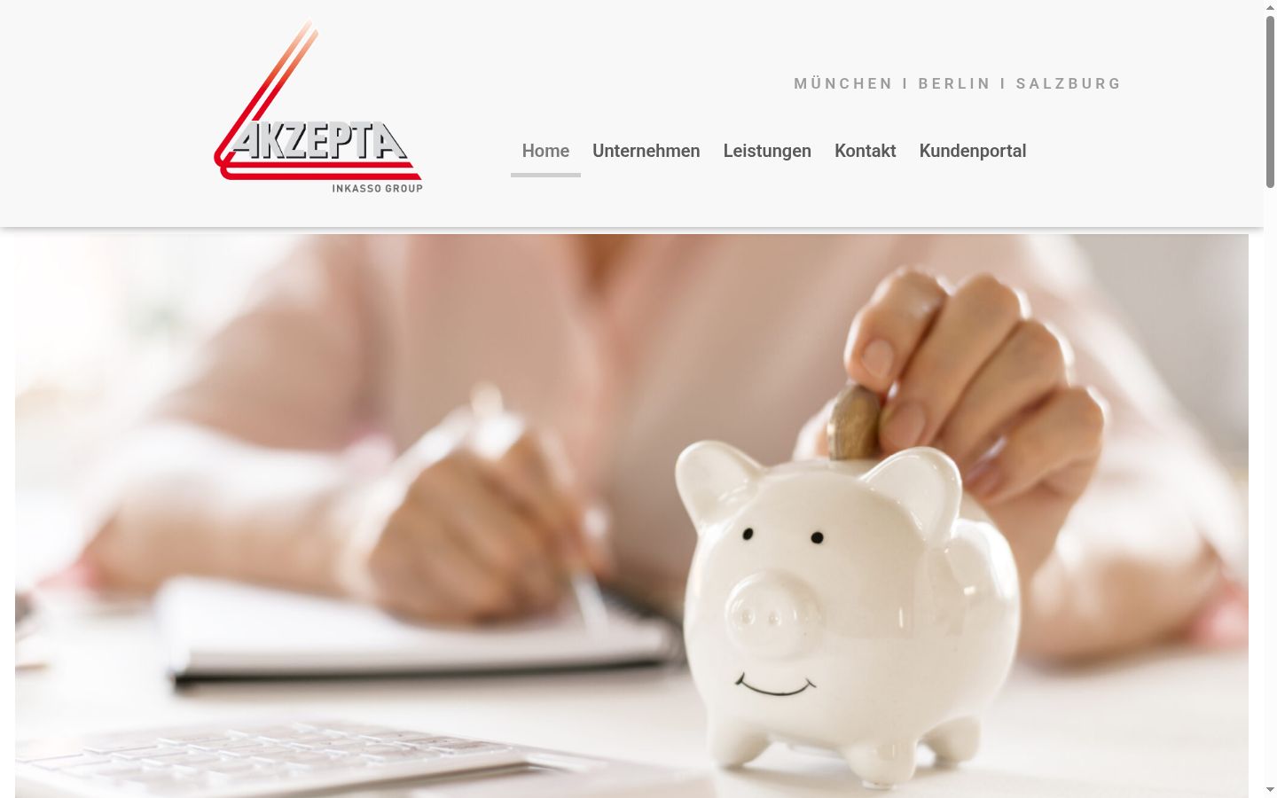 Screenshot des Einwilligungsbanners vor jeglicher Interaktion