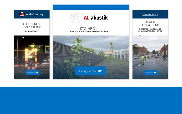 Screenshot of al-akustik.dk