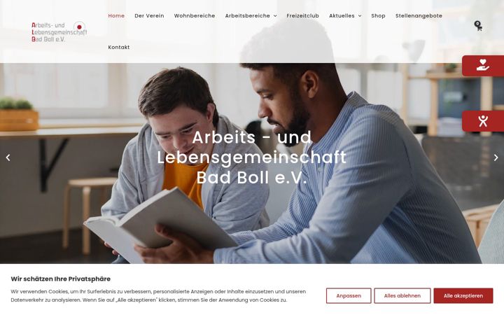 Screenshot stránky al-bad-boll.de