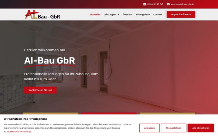 Screenshot ta' al-bau-gbr.de