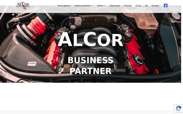 Screenshot of al-cor.pl
