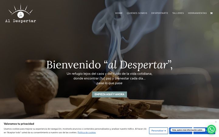 Screenshot of al-despertar.com